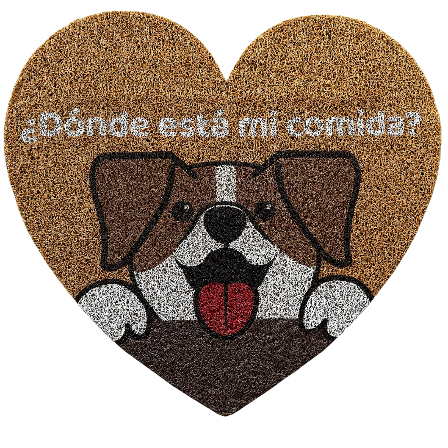 Limpiapies Perro "¿Dónde está mi comida?"