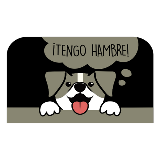 Limpiapies Perro "Tengo Hambre"